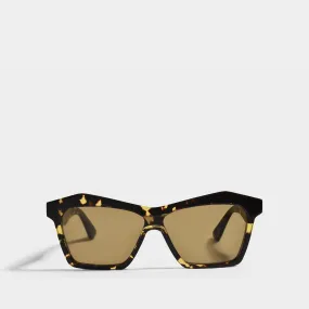 Bottega Veneta  Sunglasses in Brown Acetate