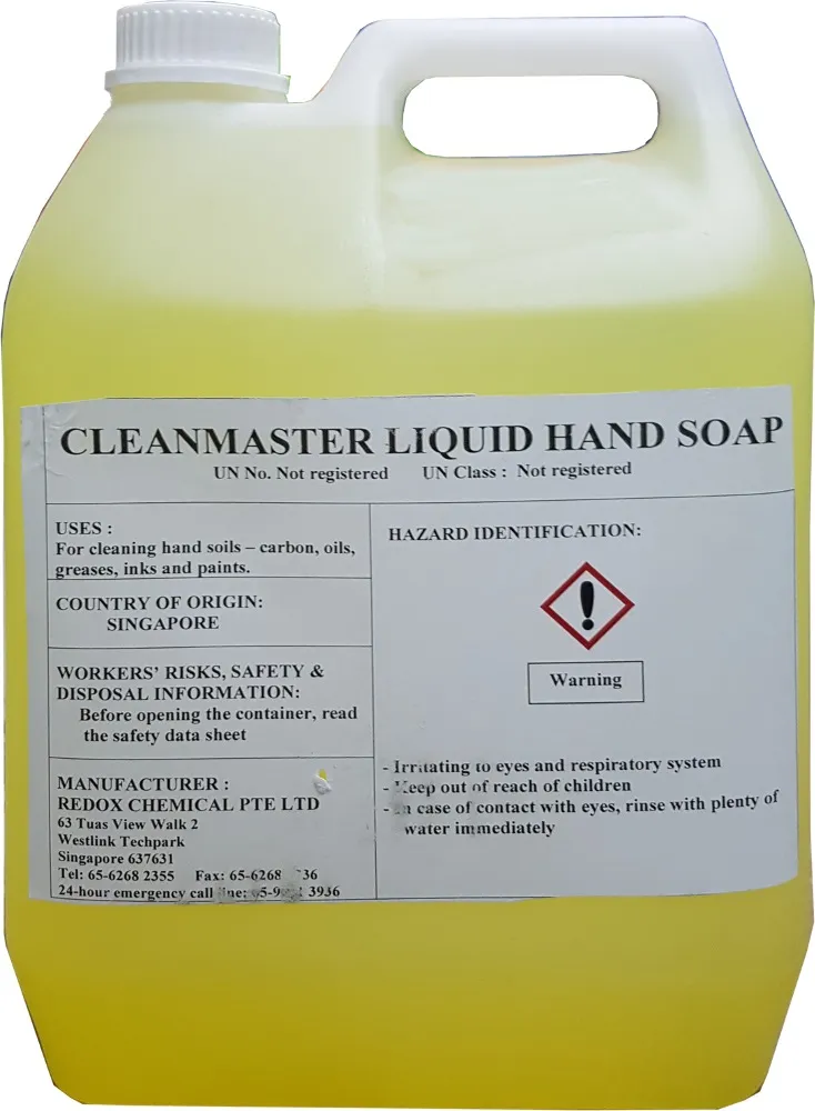 CLEAN MASTER LIQUID HAND SOAP 5L
