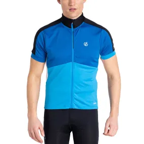 Dare 2b Mens Protraction II Reflective Cycling Jersey - Blue