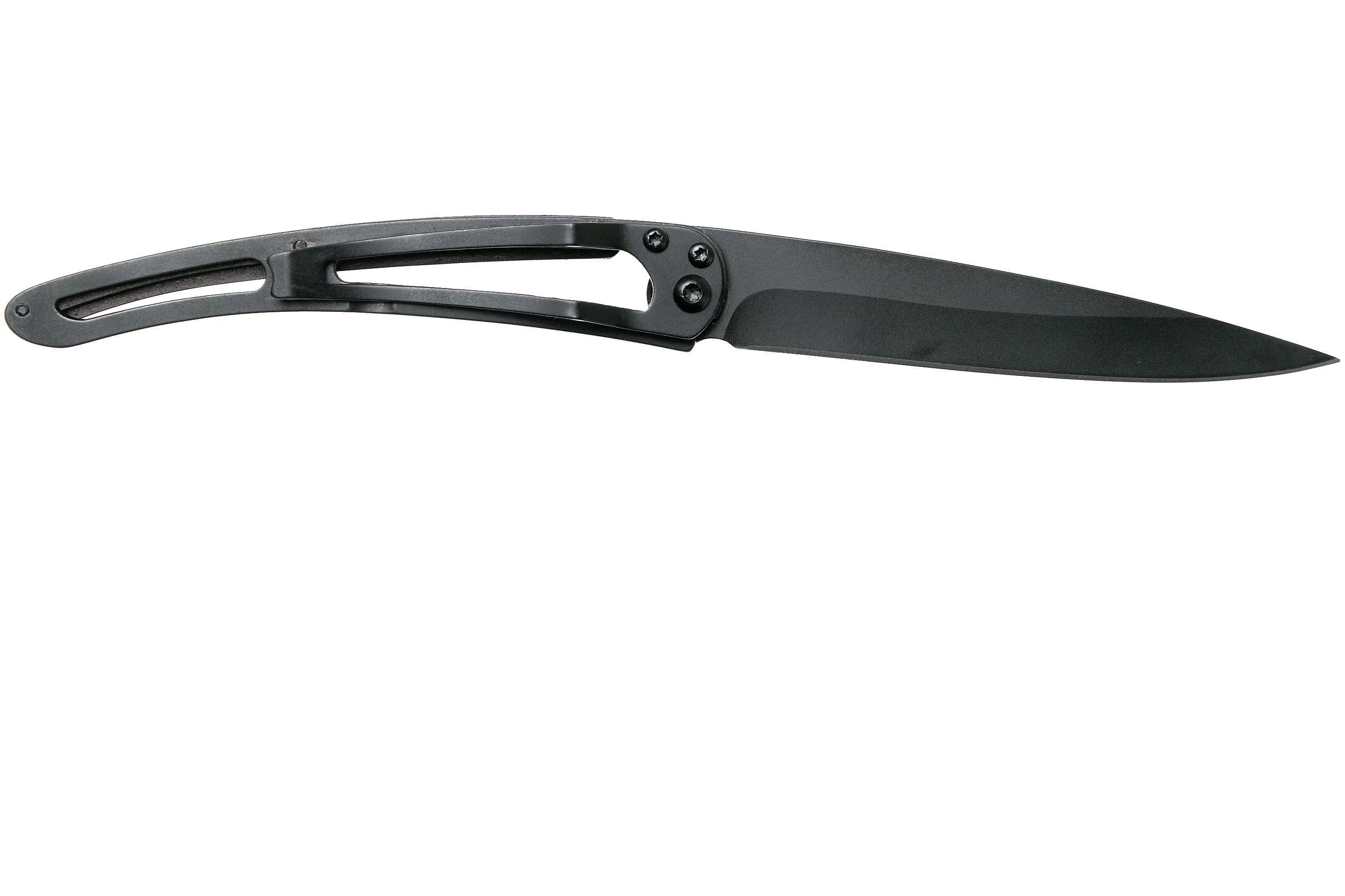 Deejo Wood Black 37g, Ebony wood 1GB004 pocket knife