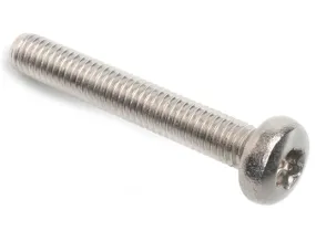 M8 X 10 TX45 PAN MACHINE SCREW ISO 14583 A2 STAINLESS STEEL