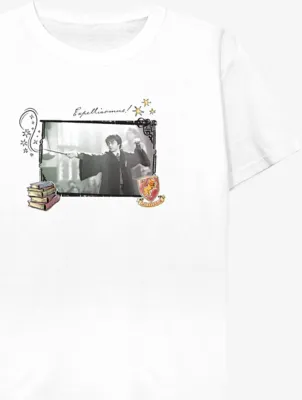 NW2 Harry Potter Harry Expelliarmus Kids White T-Shirt | Kids | George at ASDA