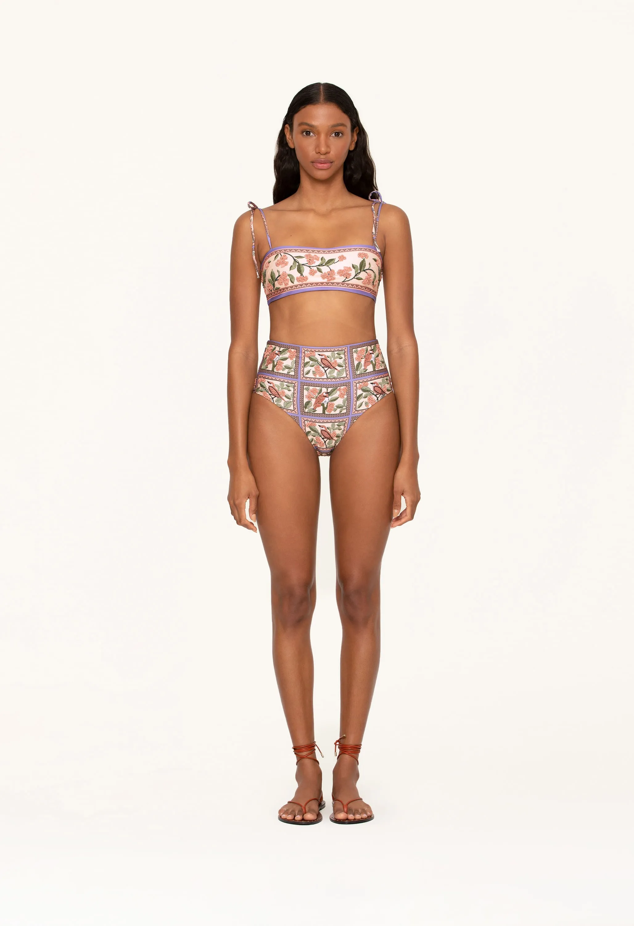 Primavera Golondrinas Bikini Top