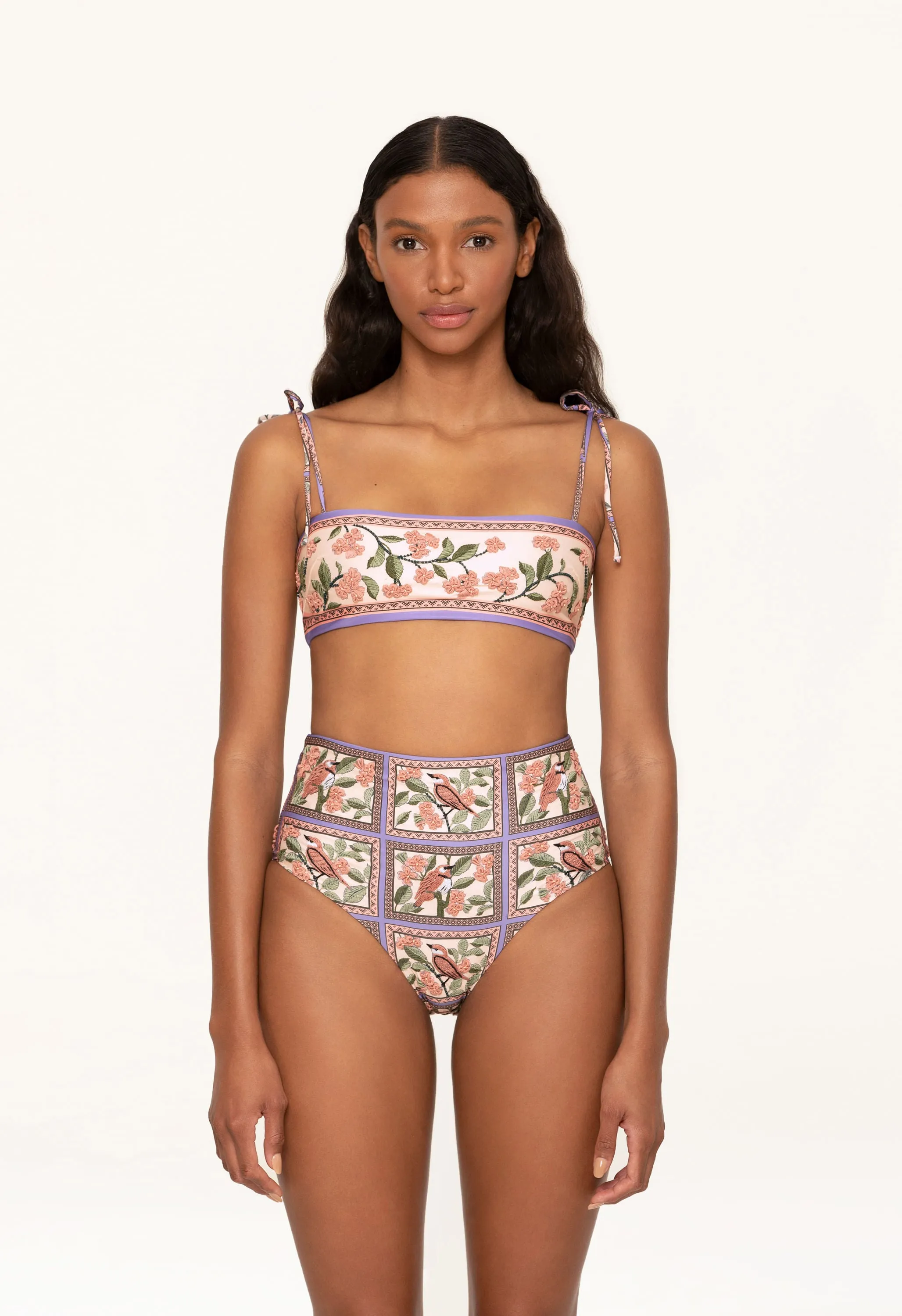 Primavera Golondrinas Bikini Top