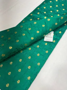 Pure Banarasi brocade fabric