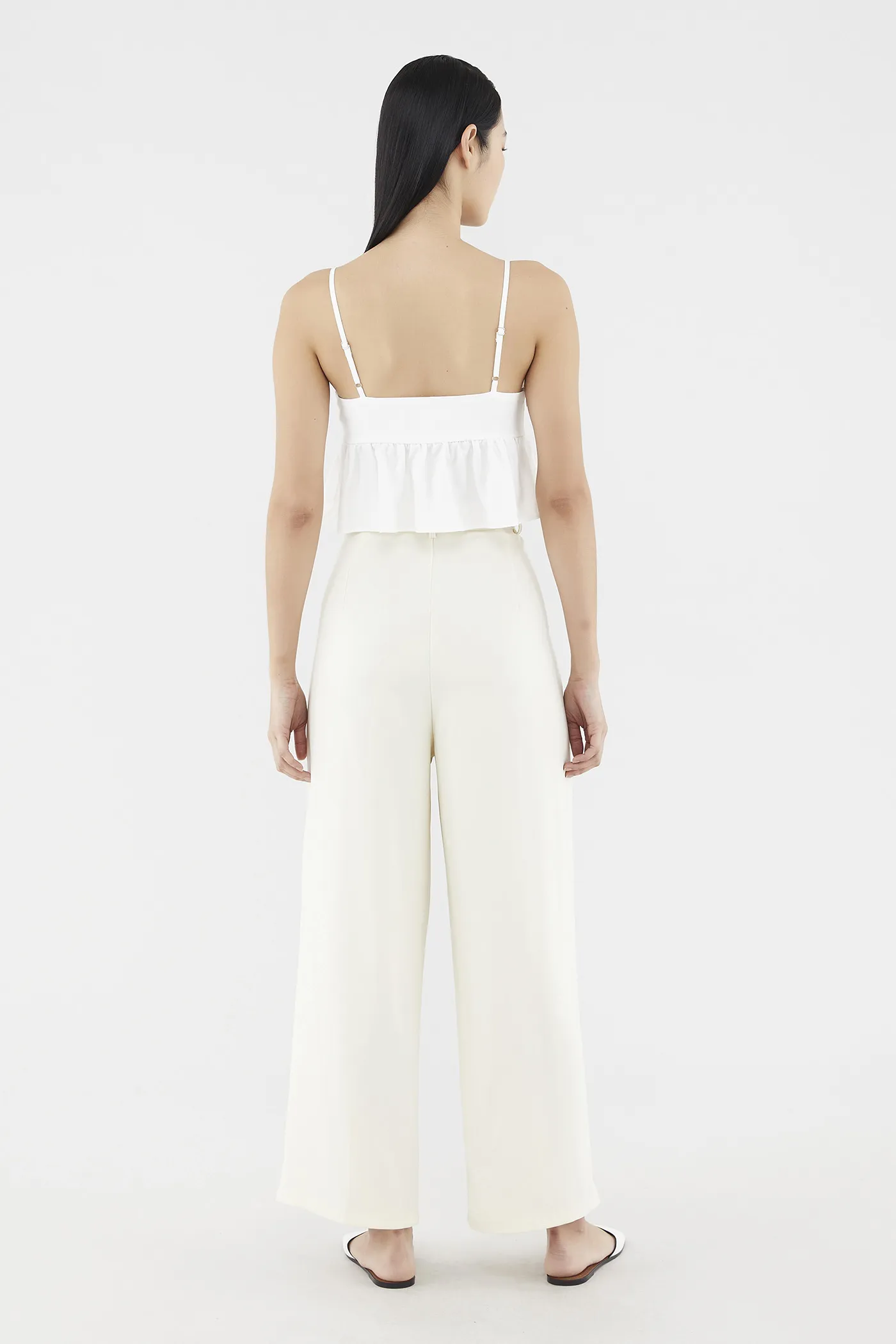 Reeta Peplum Crop Top 