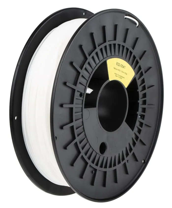 RS PRO 1.75mm Natural HIPS 3D Printer Filament, 500g