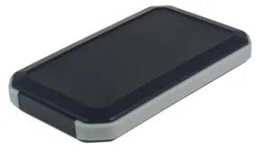 Takachi Electric Industrial WH Series Black, Grey ABS Handheld Enclosure, Integral Battery Compartment, 88 x 146 x 20mm