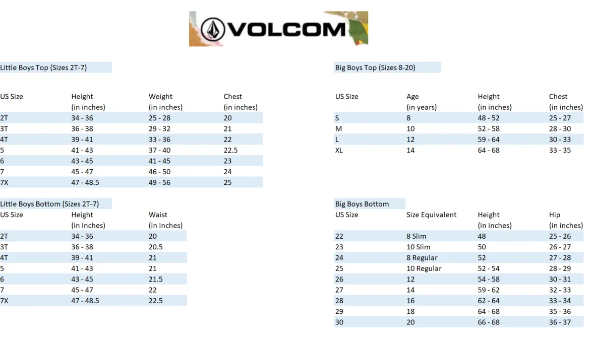 Volcom Kids Firefight (Big Kids)